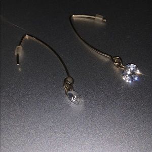 Hanging Rhinestone Earring